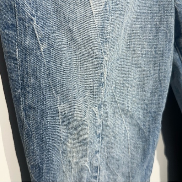 Jonathan Simkhai Designer Womans Distressed Jeans Blue Light Wash Size 25 - Picture 4 of 13